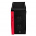 SilverStone RL08BR-RGB Redline mATX Black/Red Mid-Tower Case w Window